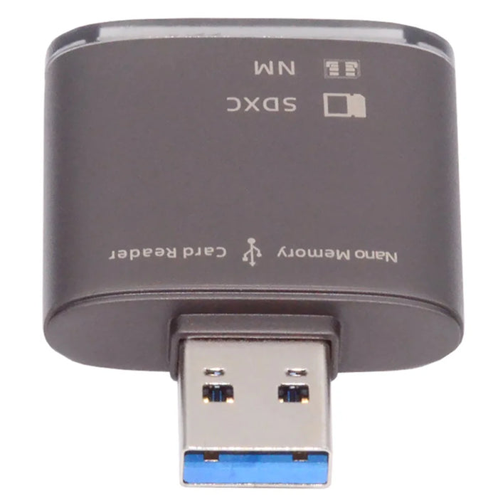 U3-061 USB 3.0 to NM Nano SD Card Reader Writer for Mate Serial Phone / Camera / Laptop - 3