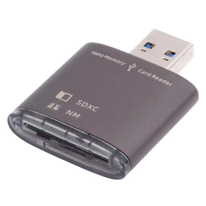 U3-061 USB 3.0 to NM Nano SD Card Reader Writer for Mate Serial Phone / Camera / Laptop - 4