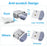 8-Pin Plug SD+TF+USB2.0 Memory Card U-Disk Reader Data Transfer Adapter - 2