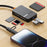 For Huawei  /  Xiaomi  /  Samsung 8-in-1 Card Reader Type-C + iP to SD  /  TF  /  MS  /  CF1  /  Type-C  /  USB 3.0 U Disk Reading Adapter - 6