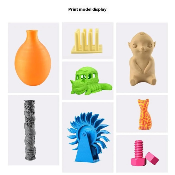 Biodegradable PLA 1.75mm Filament for 3D Printer High Gloss Filament , Accuracy Tolerance + / - 0.03mm - Sky Blue - 6