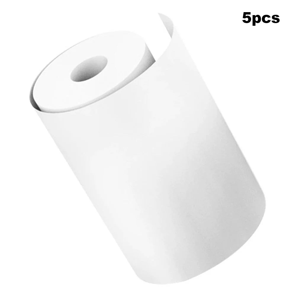 Children Thermal Printing Paper 57x25mm 5 Rolls Photo Paper for Instant Camera - 1
