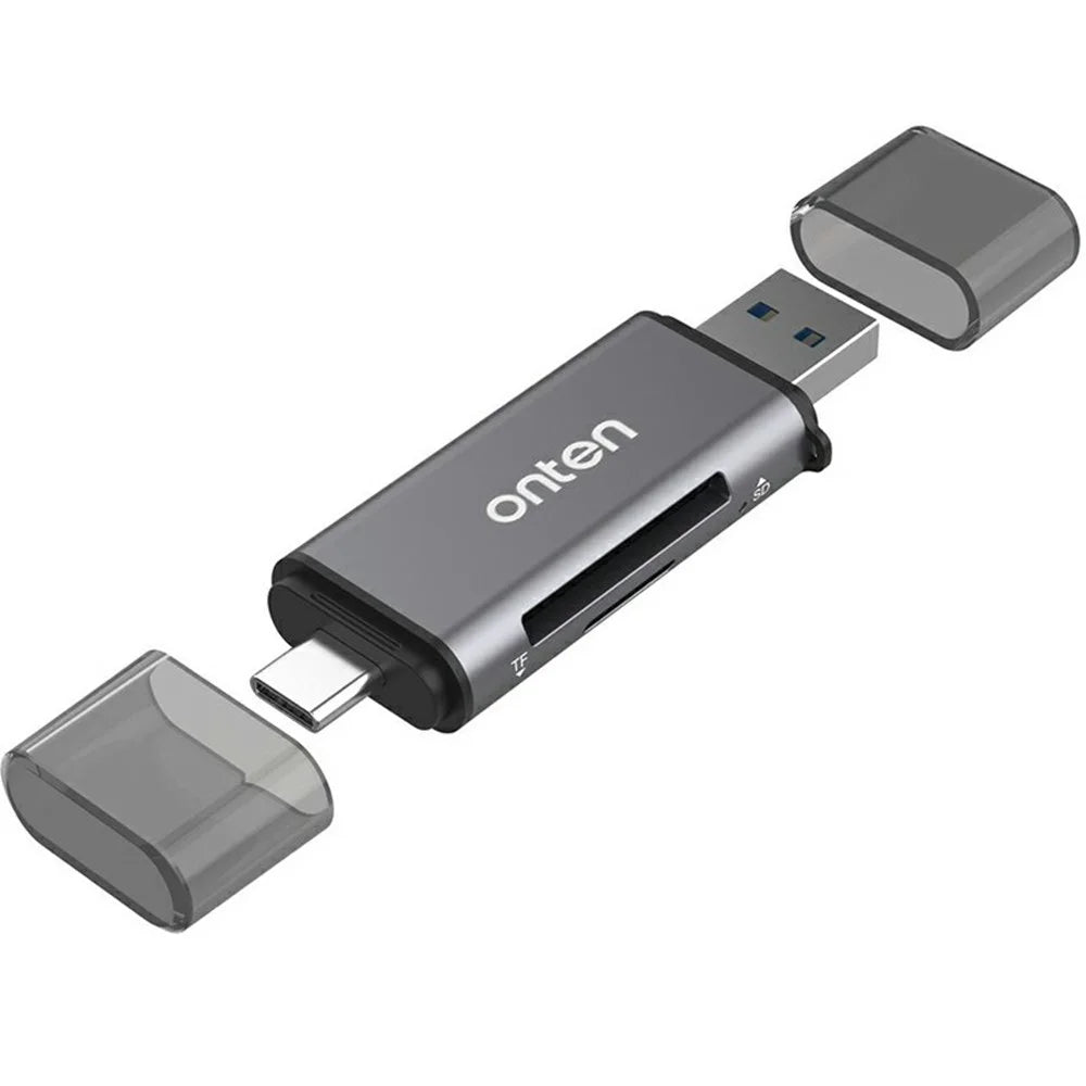 ONTEN CR531A Multifunctional Type-C / USB3.0 SD TF Card Reader OTG Phone Memory Card Reader - 1