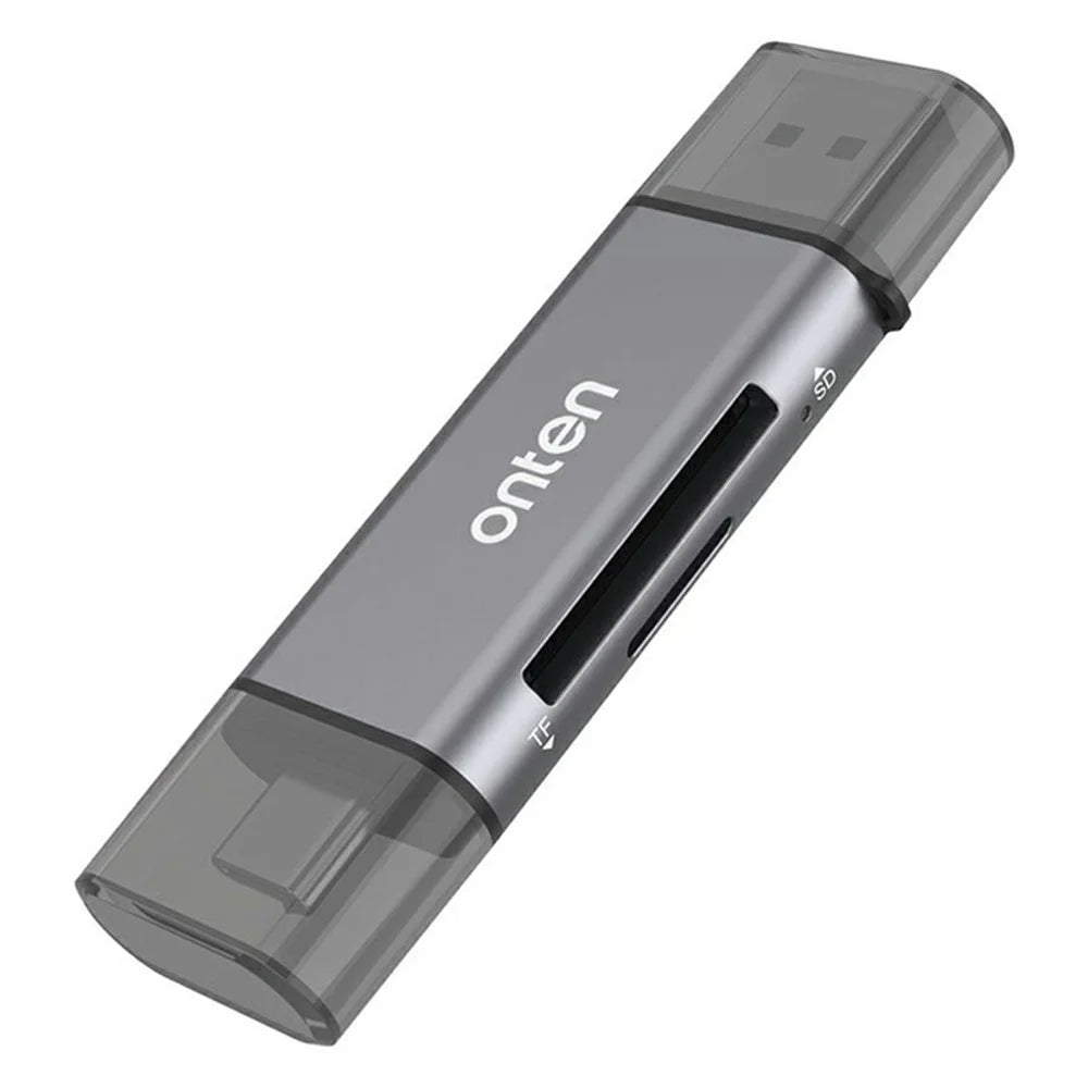 ONTEN CR531A Multifunctional Type-C / USB3.0 SD TF Card Reader OTG Phone Memory Card Reader - 2