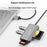 ONTEN 8107 USB 3.0 High Speed Card Reader CF SD TF Cards Simultaneous Reading Aluminum Alloy Adapter - 3