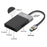 ONTEN OTN5215B SD TF CF XQD Card Reader 2xUSB3.0 6-in-1 Hub OTG Multi-Function Card Reader - 3