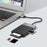 ONTEN OTN5215B SD TF CF XQD Card Reader 2xUSB3.0 6-in-1 Hub OTG Multi-Function Card Reader - 5