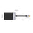 ONTEN OTN5215B SD TF CF XQD Card Reader 2xUSB3.0 6-in-1 Hub OTG Multi-Function Card Reader - 6