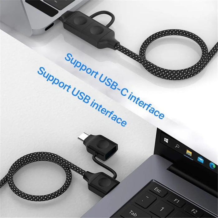 Type-C / USB to Cfexpress Type-B 2 in 1 Card Reader High Speed 10Gbps Memory Card Reader - Grey - 6