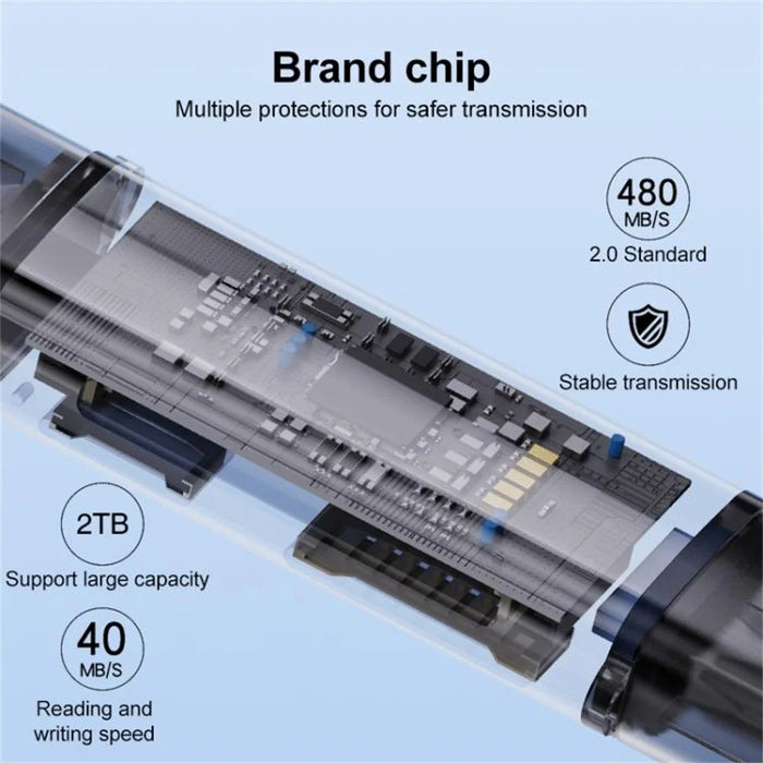 ADS-318 USB A  /  Type C to CF / TF / SD Memory Card Reader High Speed Data Transfer Adapter - 4
