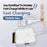 AJ1028 6 in 1 Card Reader USB Type-C Dual Port Data Hub TF SD MS CF USB PD 60W Charging Dock - 7