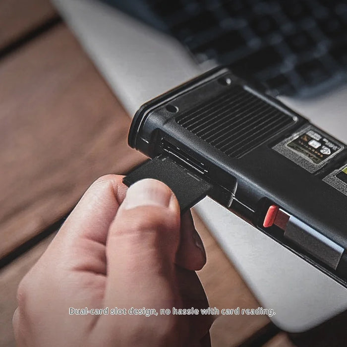 PGYTECH P-GM-169 Type B Card Reader USB 3.2 Gen 2 10Gbps SD Card Reader for Photographers - Type A / Black - 5