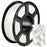 3D Printer Filament 1KG 1.75mm Silk PLA Material For FDM 3D Printing with Metal Like Texture - White - 1