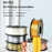 3D Printer Filament 1KG 1.75mm Silk PLA Material For FDM 3D Printing with Metal Like Texture - White - 3