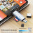 2607 4 in 1 USB-C USB 3.0 Card Reader SD TF Memory Card Adapter for Laptop Phone - Silver - 4