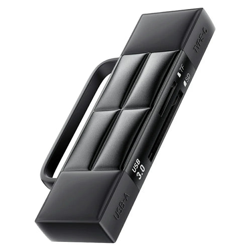 ESSAGER Card Reader USB 3.0 Type-C USB-A 2TB Max Dual SD  /  TF Card Storage Case for Camera Phone - 1