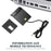ROCKETEK SCR1 USB 2.0 Smart CAC Card Reader ID SIM Bank Card Adapter - 3