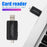 DM-HC45 3-in-1 USB/Micro USB/Type-C TF Memory Card Reader Data Transfer Adapter OTG Hub for Phone Tablet Computer - 4