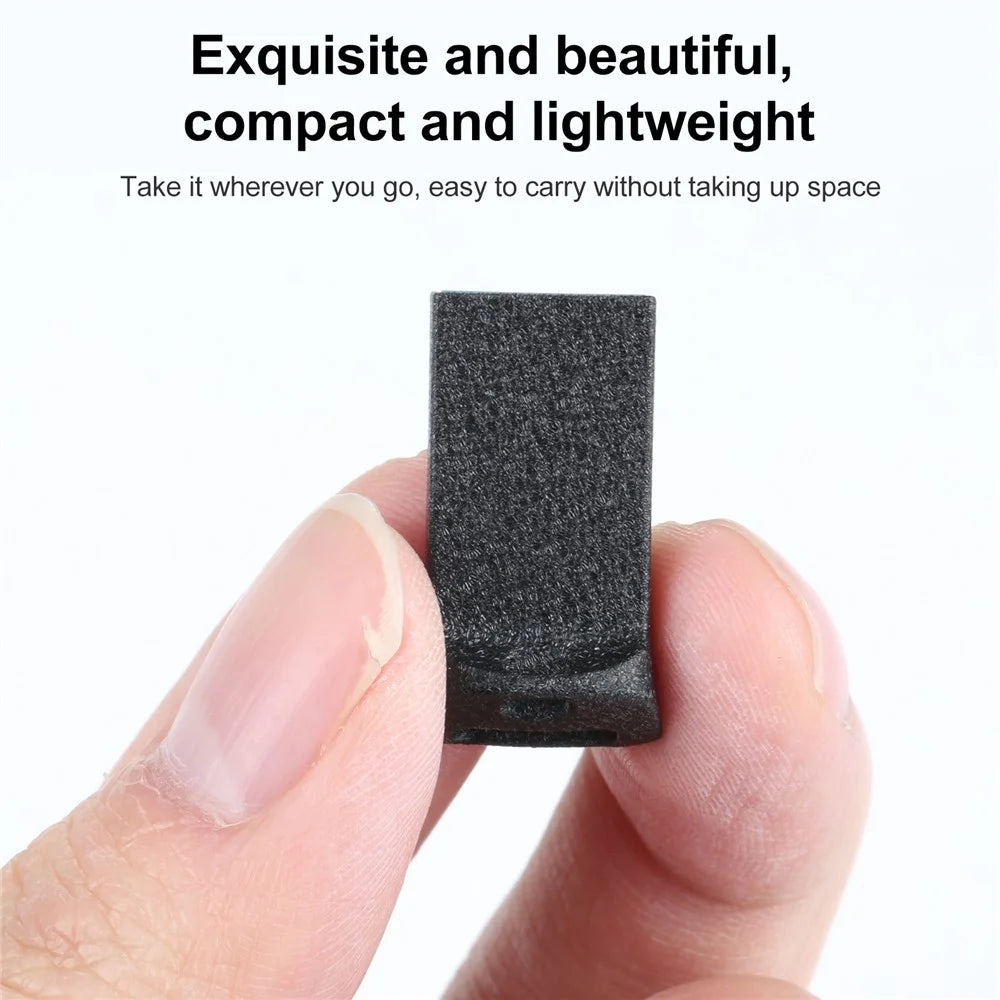 USB 2.0 Portable Memory Card Reader Adapter Mini Size TF Card Reader - Black - 5