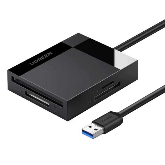 UGREEN 30229 4-in-1 USB 3.0 to for SD/Micro SD/TF/CF/MS Compact Smart Memory Card Reader for PCs/Laptops - 1