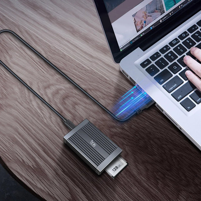KAWAU C502 CFexpress Type B Card Reader USB3.2 Gen 2 10Gbps for Android / Windows / Mac OS / Linux - 3