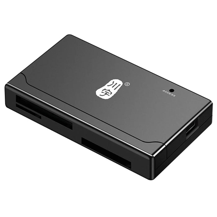 KAWAU C233 USB 2.0 480Mbps High Speed Computer Memory Card Reader for SD / CF / TF / MS Card Reader - 1