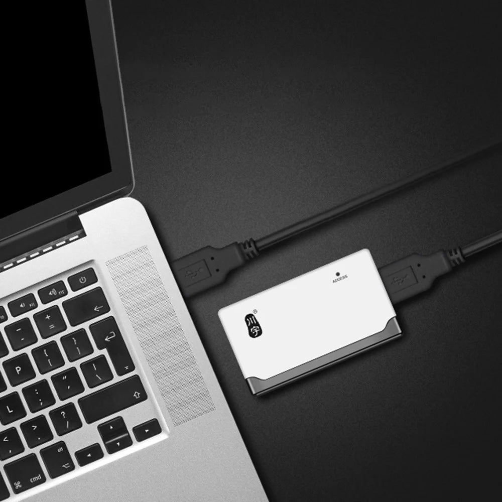 KAWAU C235 USB 2.0 6-In-1 Multi-Card Reader for SD / TF / CF / MS / M2 / XD 480Mbps Fast Transmission Memory Card Reader Hub - 2