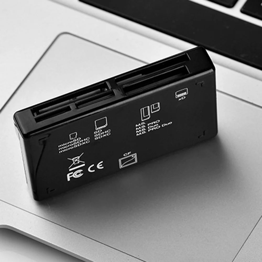 KAWAU C235 USB 2.0 6-In-1 Multi-Card Reader for SD / TF / CF / MS / M2 / XD 480Mbps Fast Transmission Memory Card Reader Hub - 4