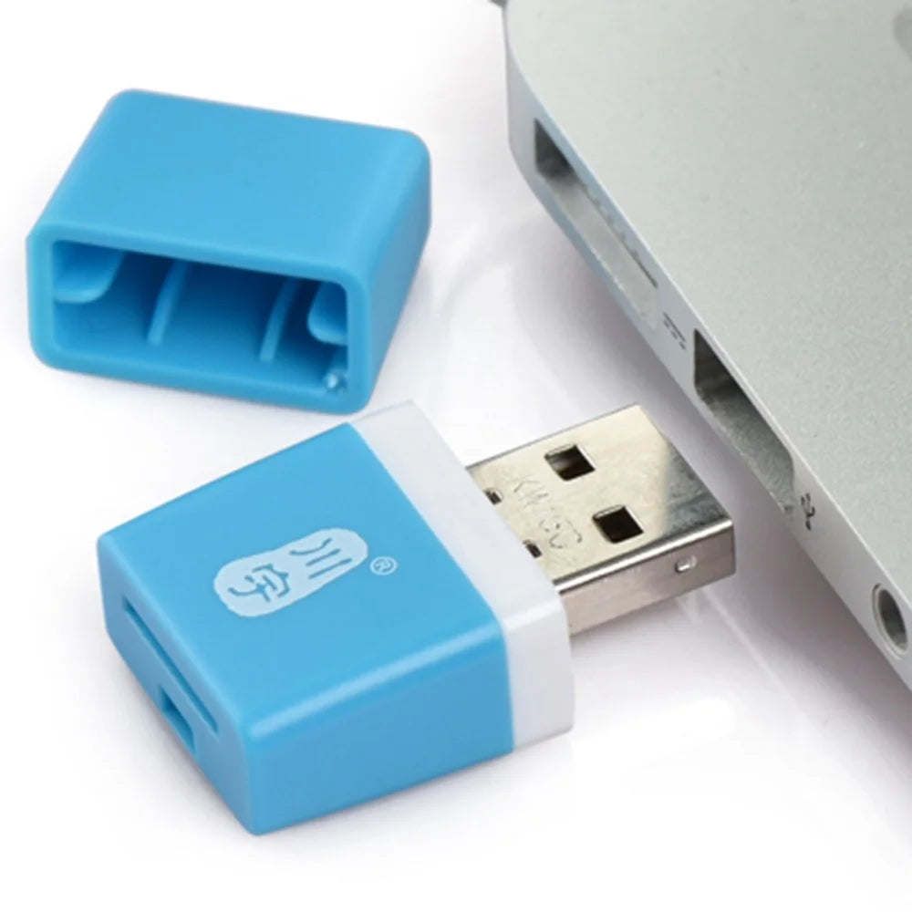 KAWAU C289 T-FLASH 480Mbps High Speed USB 2.0 to MicroSD SDXC SDHC TF Card Portable Card Reader Adapter - 6