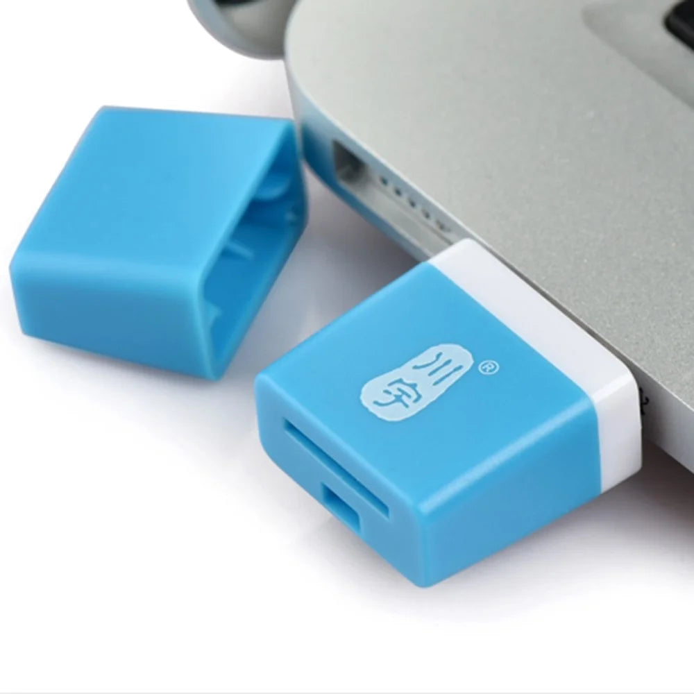 KAWAU C289 T-FLASH 480Mbps High Speed USB 2.0 to MicroSD SDXC SDHC TF Card Portable Card Reader Adapter - 7