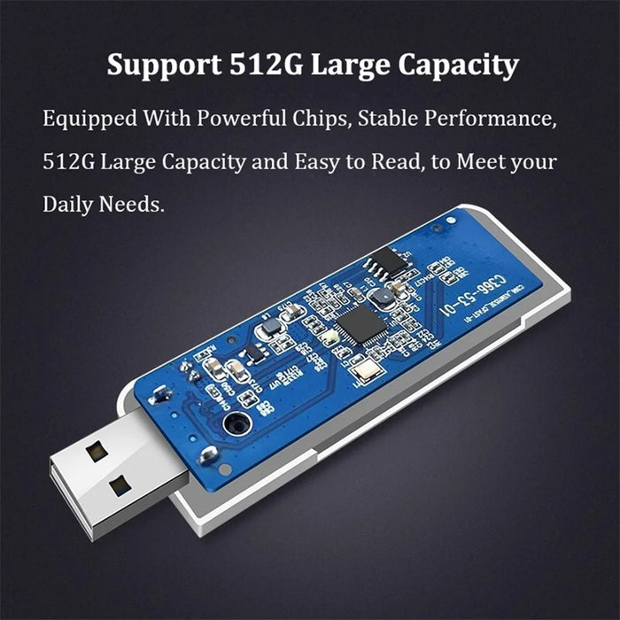 KAWAU C201 USB 2.0 CF Memory Card Reader 60MB / s High Speed 512GB Maximum Supported Memory Capacity - 6