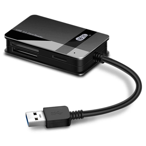 KAWAU C368 USB 3.0 5Gbps High Speed Memory Card Reader for SD / CF / TF / MS Card Reader - 1