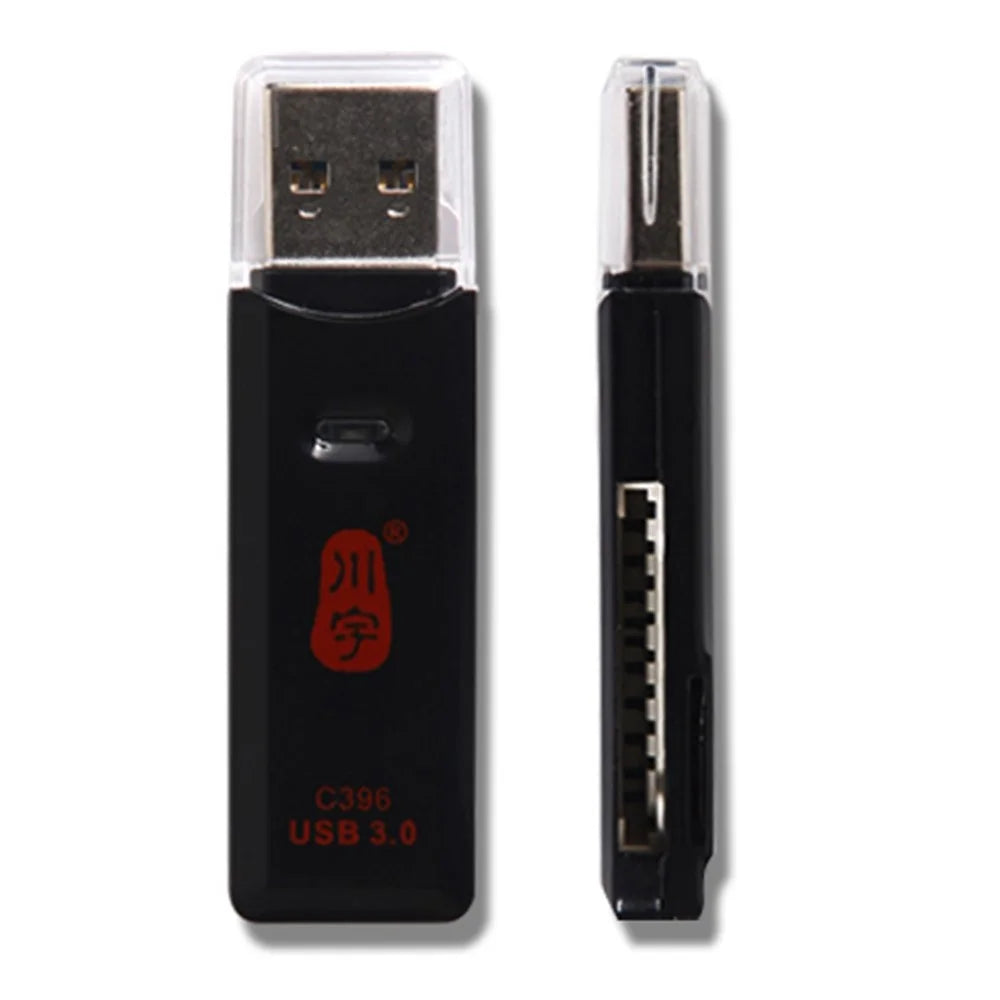 KAWAU C396 MINI Series 2-in-1 USB 3.0 5Gbps High Speed for SD / TF Memory Card Reader - 7