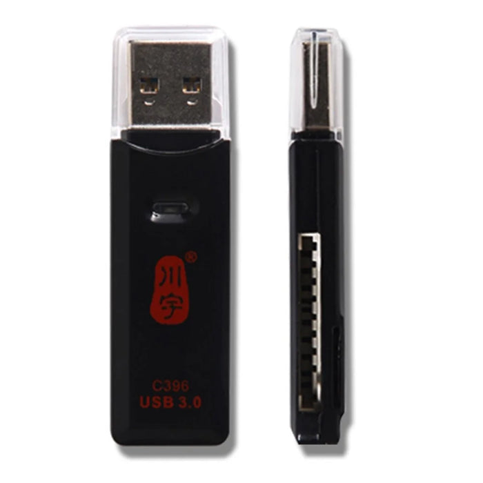 KAWAU C396 MINI Series 2-in-1 USB 3.0 5Gbps High Speed for SD / TF Memory Card Reader - 7