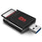 KAWAU C362 2 in 1 USB 3.1 to SD / TF Card Reader Adapter for SD / TF UHS-II 4.0 Memory Cards - 1