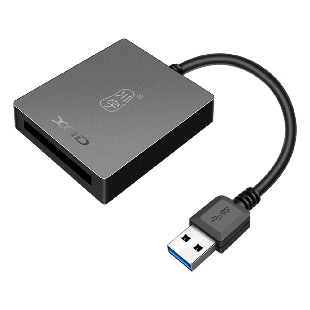 KAWAU C501A USB A XQD Card Reader 300Mb / s High Speed Transfer for Mac OS Windows Linux Android - 1
