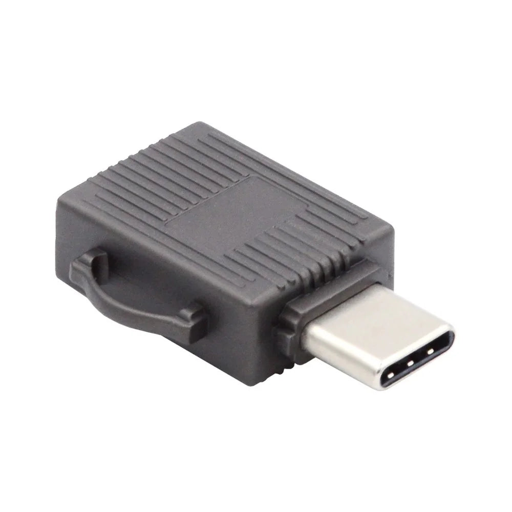 UC-137 USB3.0 Type-C Plug TF Memory Card Reader High Speed Phone Table Laptop Data Transfer Adapter - 1
