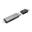 KAWAU C350TL iP+USB3.0+Type-C Card Reader Adapter Support SD / TF Card Aluminum Alloy Cellphone OTG Card Reader - 1