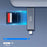 KAWAU C350TL iP+USB3.0+Type-C Card Reader Adapter Support SD / TF Card Aluminum Alloy Cellphone OTG Card Reader - 7