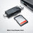 KAWAU C251 USB 2.0 Type C + USB SD / TF Card Reader Portable OTG Adapter - 2