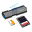 KAWAU C307 Mini Portable USB3.0 Card Reader SD+TF 2-in-1 Card Reader with Cover / Single Drive Letter - 2