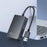 KAWAU C366 USB3.0 Card Reader Multi-Port CF / TF / SD / MS Card Reader with 15cm Cable (Single Drive Letter Display) - 7