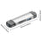 MICRODRIVE 6-in-1 Aluminum Alloy Card Reader with USB2.0 / Type-C Plug - Grey - 7