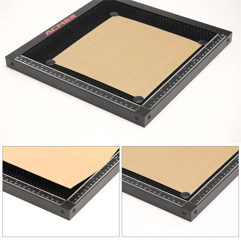 ACMER E10 500x500mm Honeycomb Working Table Aluminum Frame Laser Bed Working Panel - 7