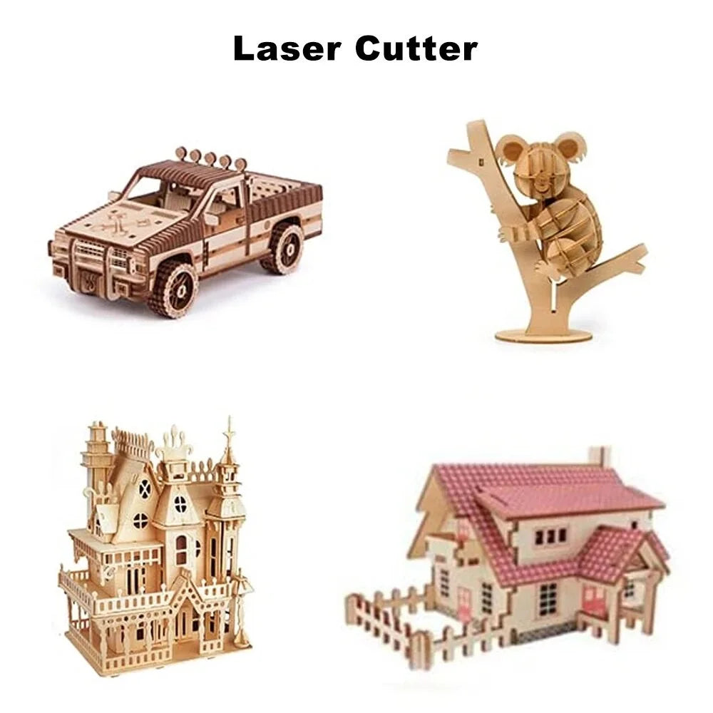 ACMER 220x220x3mm Wood Boards Basswood Sheets for Laser Cutting, Architectural Models - 6