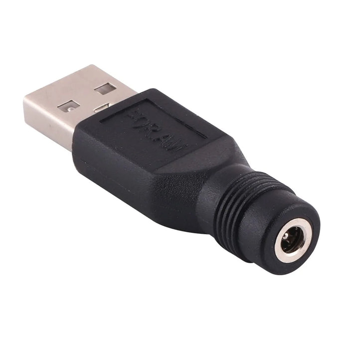 10Pcs DC Power Plug 3.5 x 1.35mm Male To USB 2.0 Male Adapter - 1