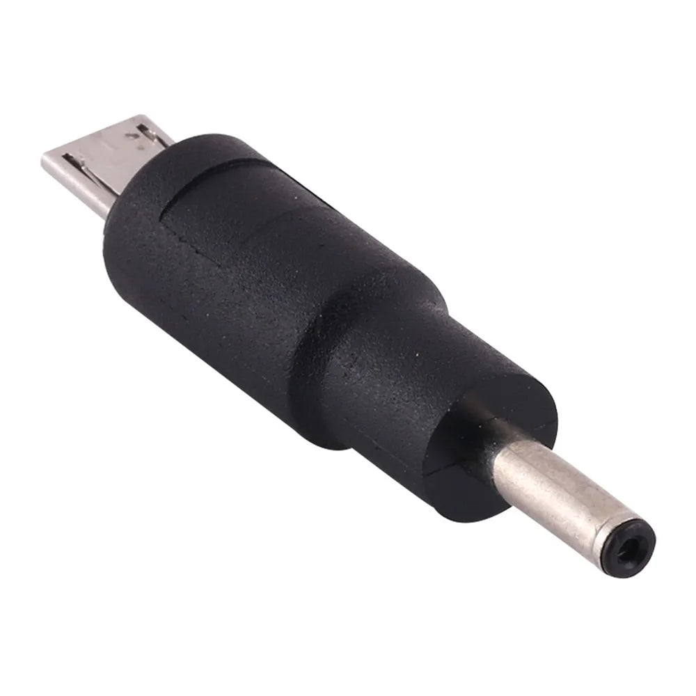 10Pcs DC Power Plug 3.5 x 1.35mm Male To Micro USB Male Adapter - 1