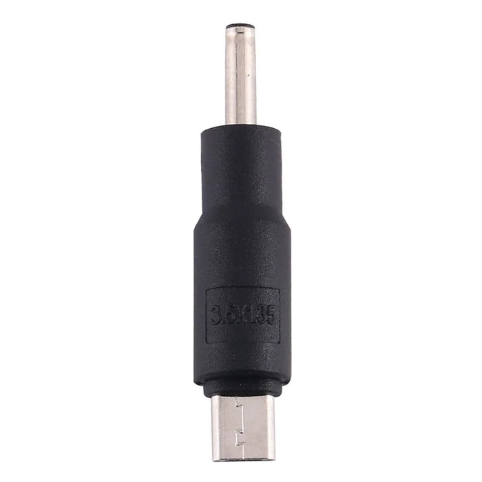 10Pcs DC Power Plug 3.5 x 1.35mm Male To Micro USB Male Adapter - 3