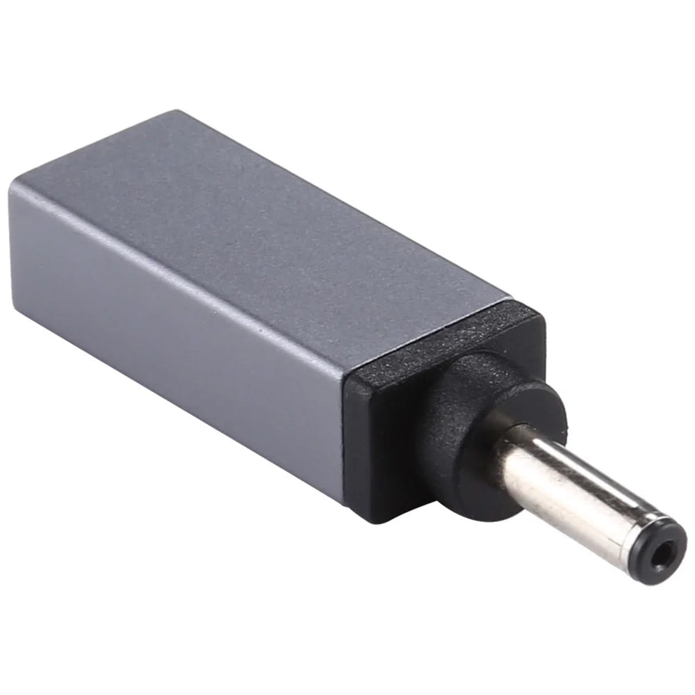 PD 19V 4.0x1.35mm Male Adapter Connector - Grey - 1