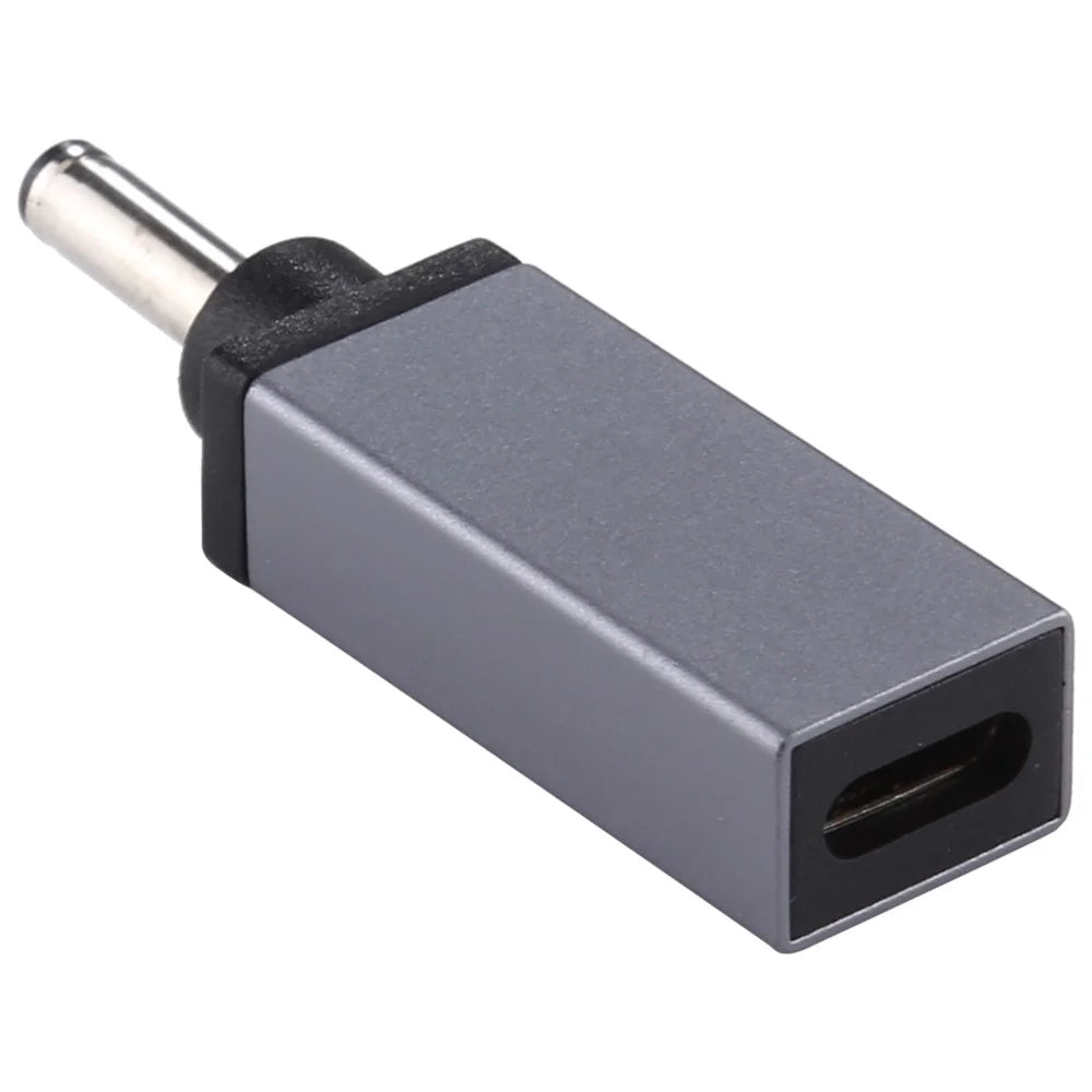 PD 19V 4.0x1.35mm Male Adapter Connector - Grey - 2